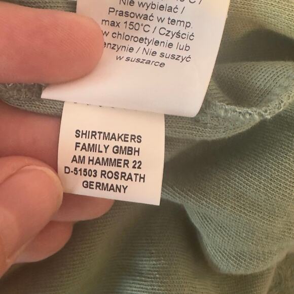 NWT Emanuel Berg Superfine Shirting Modern Fit Terry Cloth Polo Shirt Size XXL - Picture 8 of 8